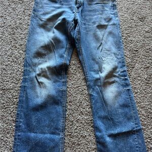 BKE Men's Straight Blue Jeans